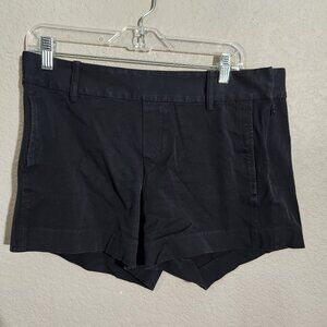 Lilly Pulitzer Short Womens size 10 Mid-Rise Side Zip Black